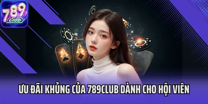 Sự kiện ưu đãi khủng của 789club dành cho hội viên